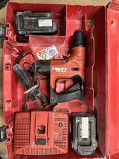 Hilti TE 6-A Akku-Bohrhammer – mit 2 Akkus Ladegerät & Koffer – gebraucht