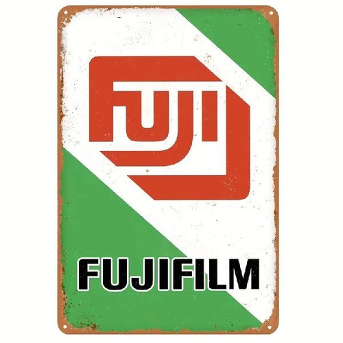 Blechschild fujifilm fuji - blechschild,