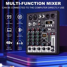 Kanal dsp audio mixer 48v - kanal,