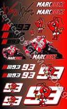 Marquez 93 Satz Aufkleber Moto