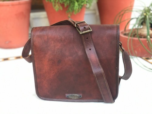 Zoll leder vintage laptop - 18",