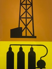 Serigrafie auf Papier im