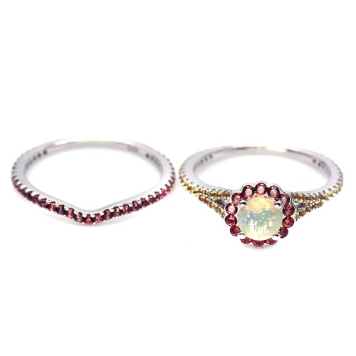 Natural opal saphir ring - opal,