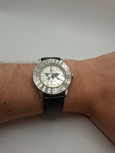 Mido worldtimer ref 5200 - worldtimer,
