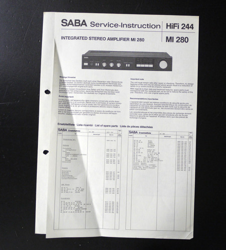 Original saba mi280 - original,