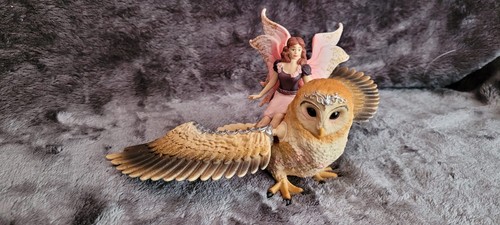Schleich eule und reiter - eule,