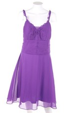 HEINE Abendkleid Cocktailkleid Rüschen Volants D 40 violett