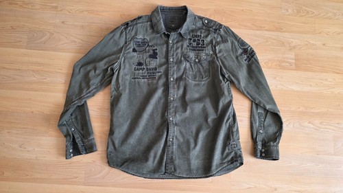 Camp david langarm herren - camp, hemd