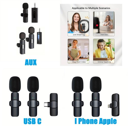 Lavalier mikrofon wireless - lavalier,