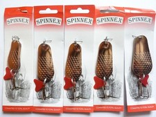 5 St. DOPPEL BLATT BLINKER 16g SPINNEX  Hecht Wels Angel Köder
