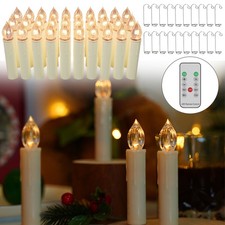 10-30pcs LED Weihnachtskerzen