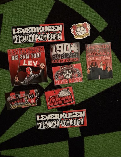 Bayer leverkusen 9er sticker - bayer,