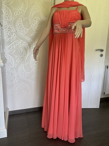 Elegantes abendkleid mit - elegantes,