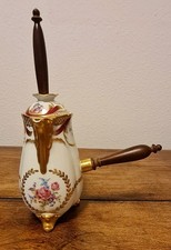 Porzellan Schokoladenkanne Kakaokanne Porcelaines d art Limoges René Caire