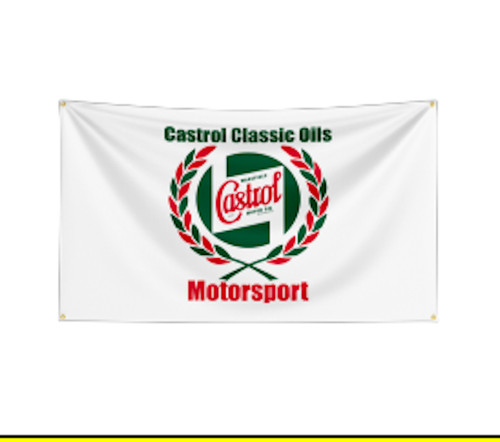Castrol motorsport flagge - castrol,