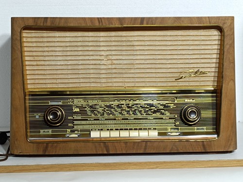 Röhrenradio saba wildbad - röhrenradio, "saba