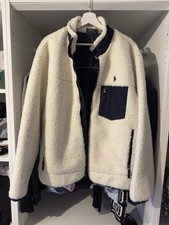 Hybrid-Jacke aus hochflorigem