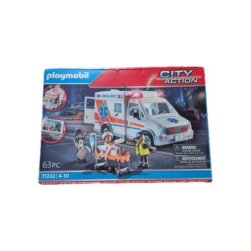 Playmobil ambulance with - ambulance,