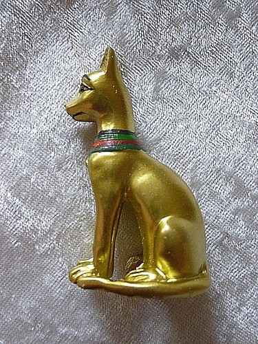ägypten figur bastet - bastet, pyramide