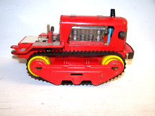 alter DDR MSB 3005 Blech Traktor Raupenschlepper Raupe Schlepper intakt 25cm