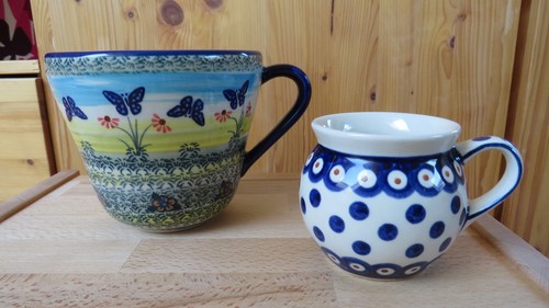Bunzlauer keramik tasse - bunzlauer,