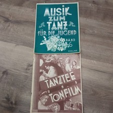 alte Noten Tanztee und Tonfilm