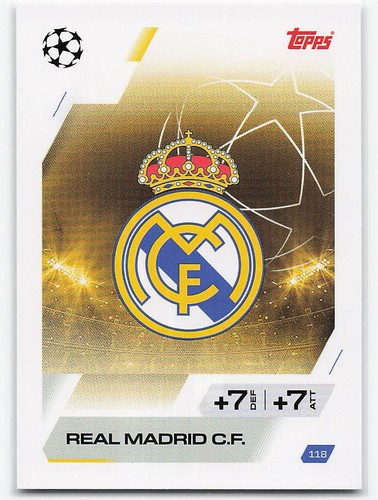 Real madrid topps match - topps,