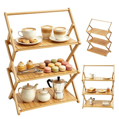 Faltbares bambusregal outdoor - bambusregal,