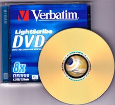 Verbatim Lightscribe DVD + R 1