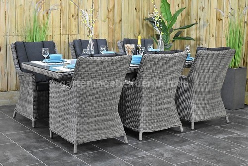 Bologna polyrattan gartentisch - bologna, polyrattan-gartentisch