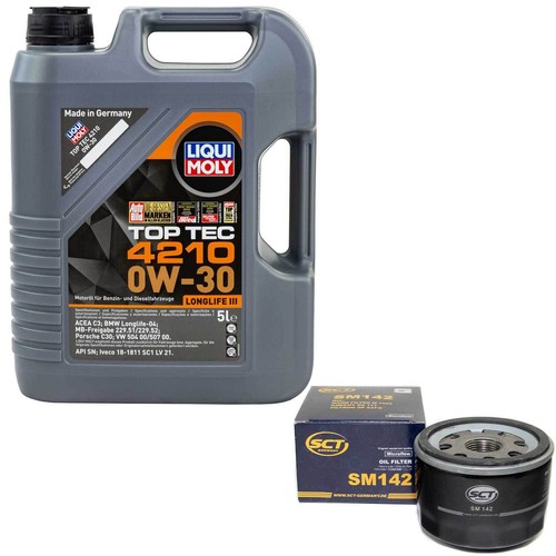 Motoröl set liter - 0w-30,