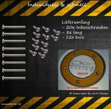OZ Racing-MAE-Futura 20 Edelstahl Schrauben Felgendeckel Linsenkopf passt für OZ