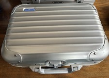 Rimowa Piccolo „Handtasche“ Geldkoffer Alu, extrem selten, guter Zustand