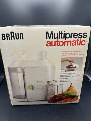 Braun multipress automatic - multipress,