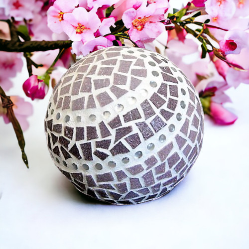 Mosaik rosenkugel flieder - mosaik,