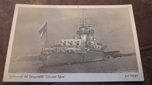 Panzerschiff admiral - ak,