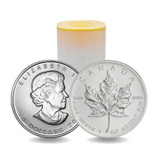 Silbermünzen „Maple Leaf“
