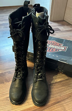 Harley Davidson Damen Biker Boots Savannah in schwarz,  Gr. 39