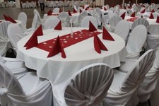 400x Stuhlhussen Stretch Universal und Tischdecken