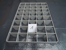 Kisteneinsätze, Fachteiler, Gläsereinsatz für Eurobehälter 600x400