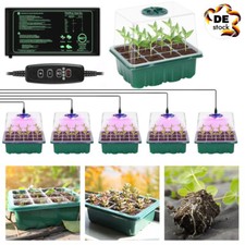 5x Mini Gewächshaus Set