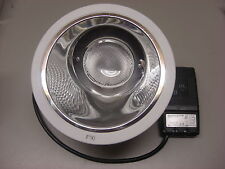 Decken-Einbauleuchte / Downlight 230V, 1xCDM 70W, mit EVG u. Lampe CDM70W, weiß