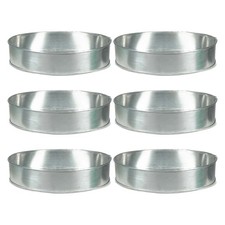 Kuchenform Llanera XXL Leche Flan 6 Stk. (19x13cm) Alu Backform und Dämpfen