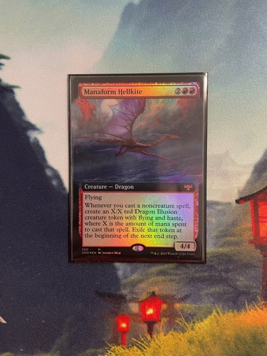 Mtg manaform hellkite foil - mtg, in