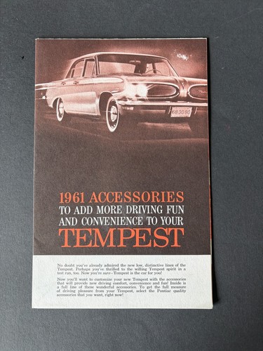 1961 pontiac tempest zubehör - tempest,