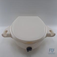 Mobiclinic®, Toilettensitzerhöhung, 17cm, Mit klappbaren, Gepolsterten armlehnen