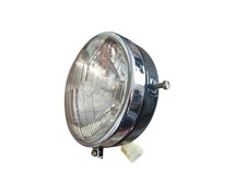 Scheinwerfer schwarz Chromring