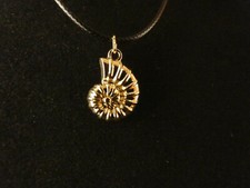 Schnecke Anhänger mit Kette