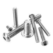 Linsenkopfschrauben M6 M8 M2 M3 M4 M5 M10 Edelstahl  ISO 7380 Innensechsk/TorxA2