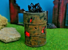 Brennendes Fass Tonne mit LED